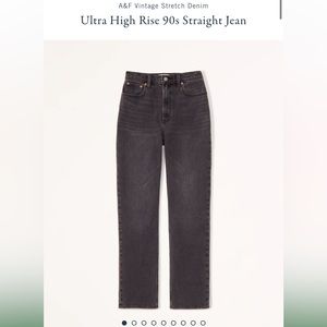 Abercrombie 90’s Straight Ultra High Rise, Short